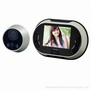 Digital Peephole Viewer with 6-language and Record Function, Power-saving Design